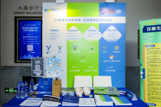 百趣生物亮相BioAQ峰会，共话生物药分析新实践